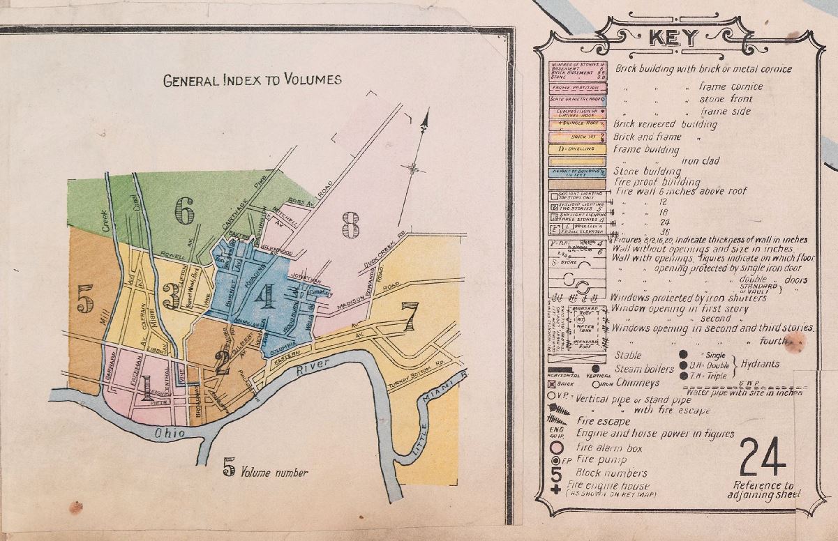 Sanborn Map Key