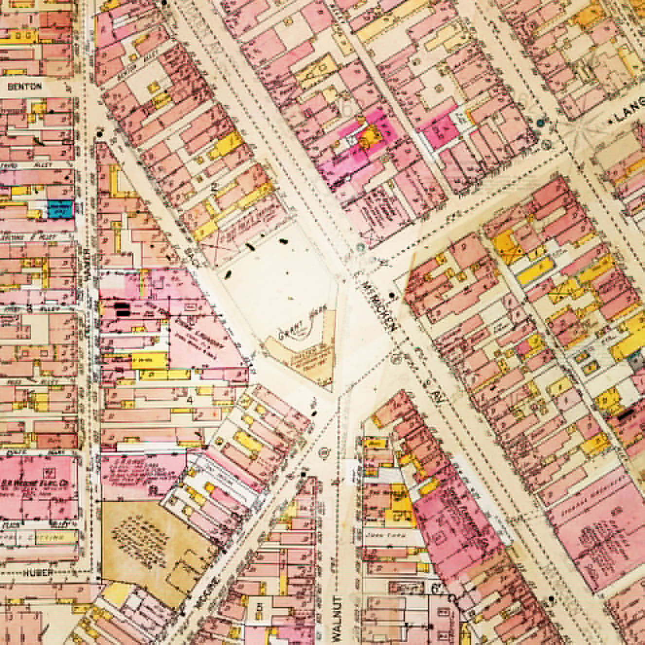 Sanborn Map courtesy of the Public Library of Cincinnati and Hamilton County