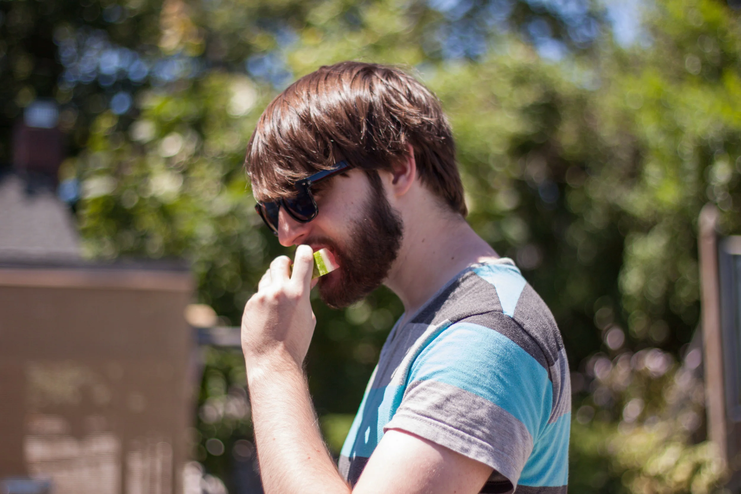 A rar e photo of my brother Miles.