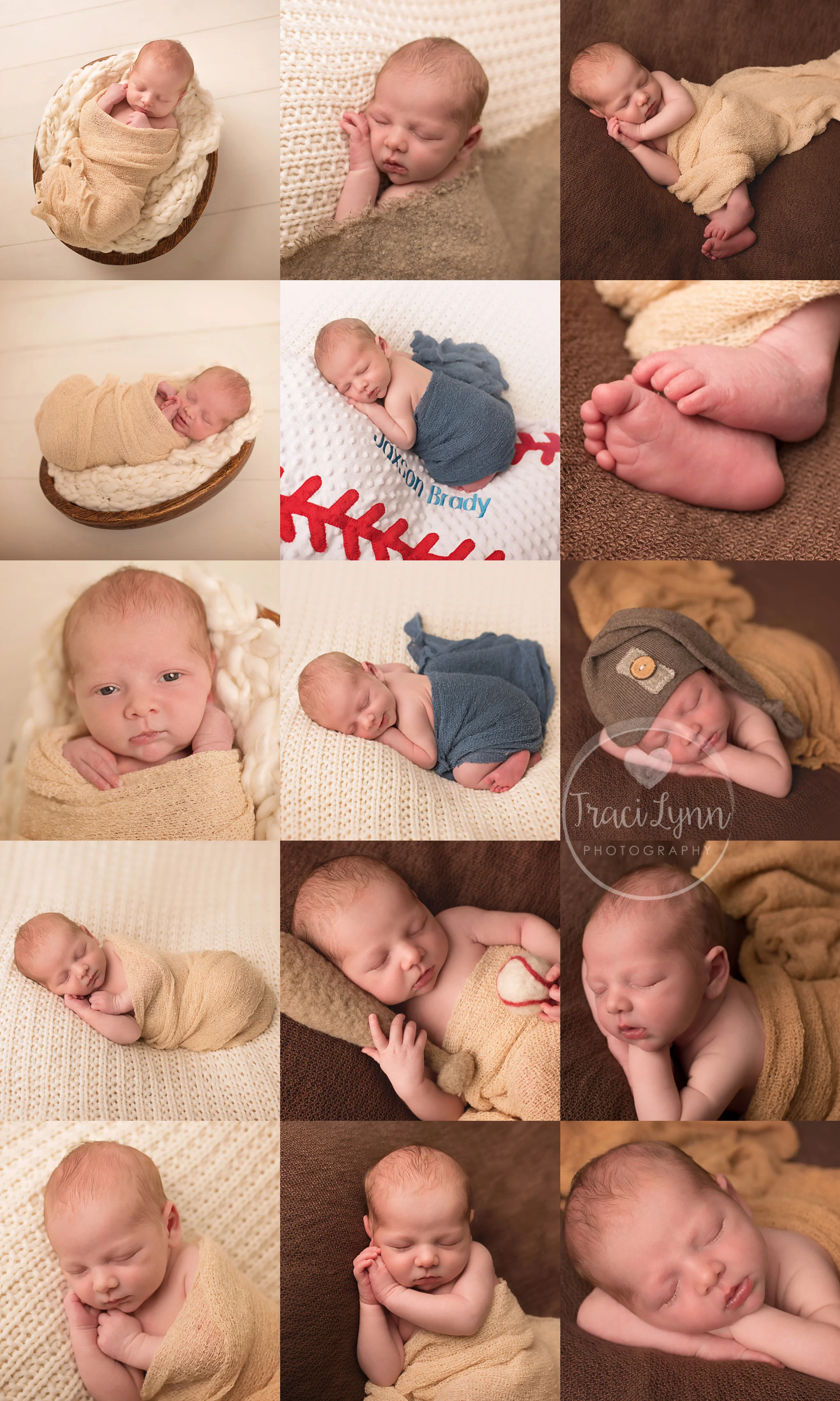 Go to TraciLynnPhotography.com/newborn to start planning your baby's session today!