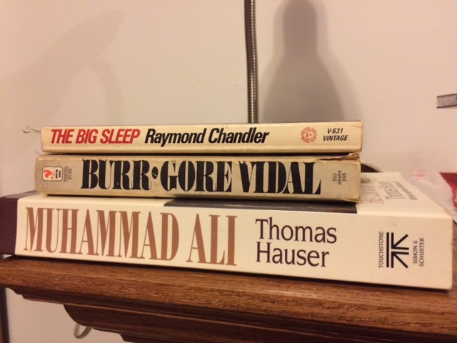 Actual set of books I'm currently reading.