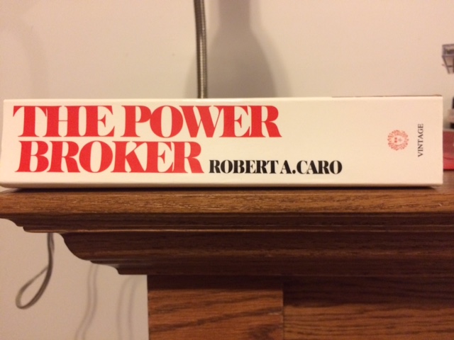 Still haven't read it. Book hasn't gotten any smaller.