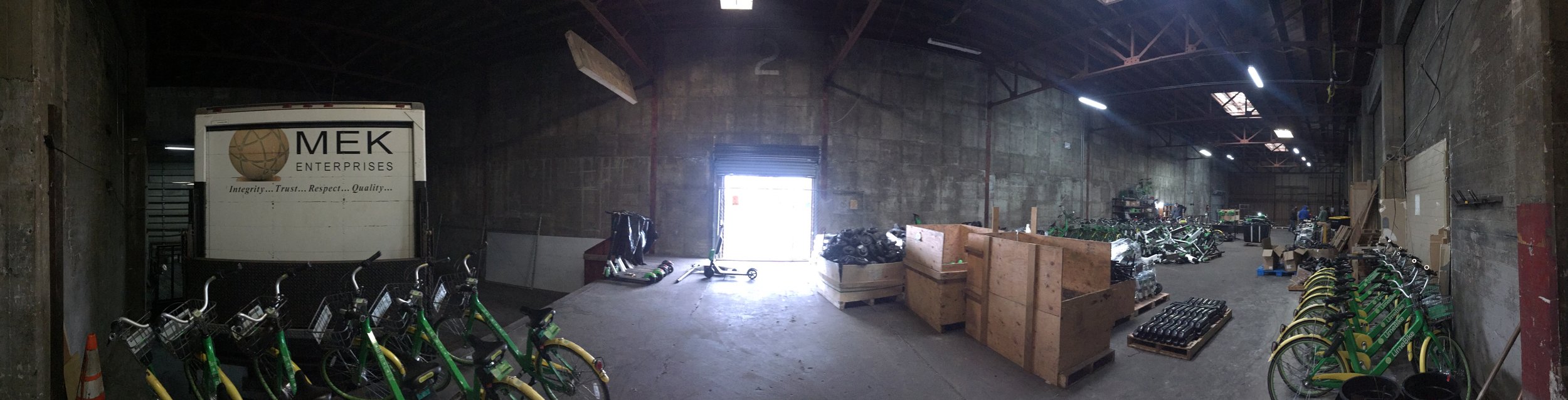 Panoramic of the new gym on Main… Photo credit to Chris Sandoval.