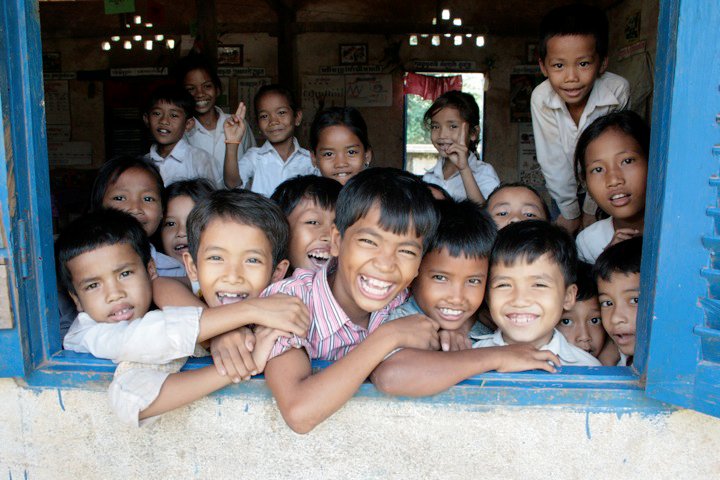 A photo from Allie's time with the Cambodian Children's Fund