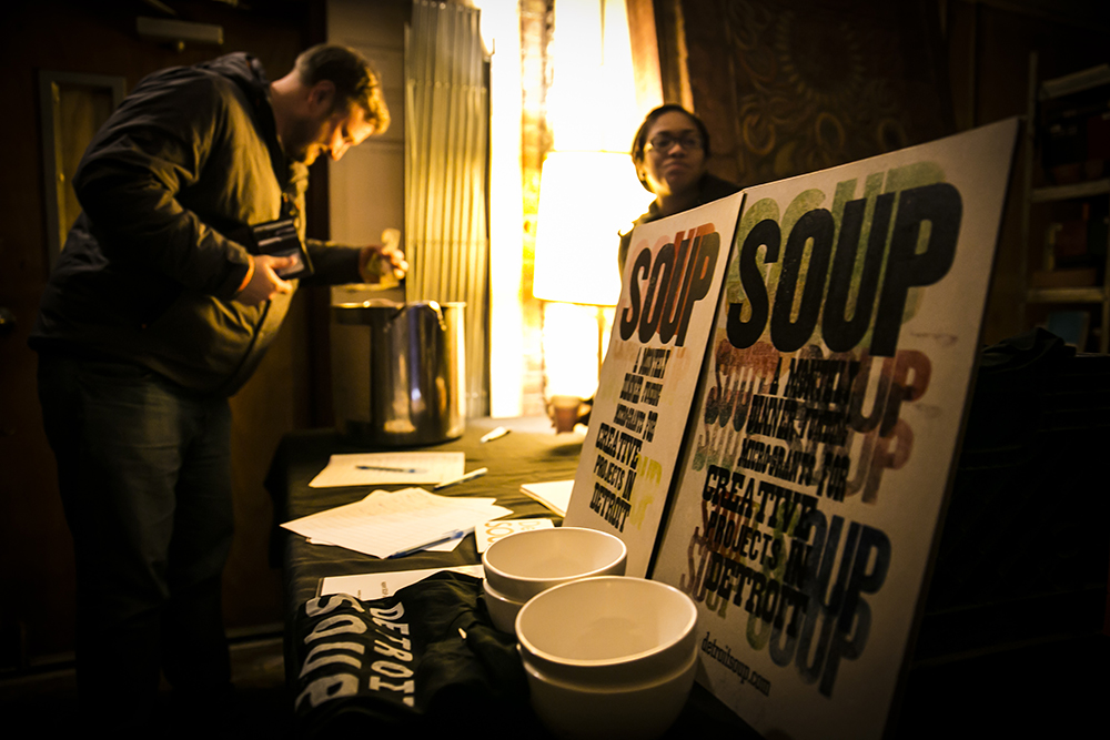 Kaherl's intitative Detroit SOUP