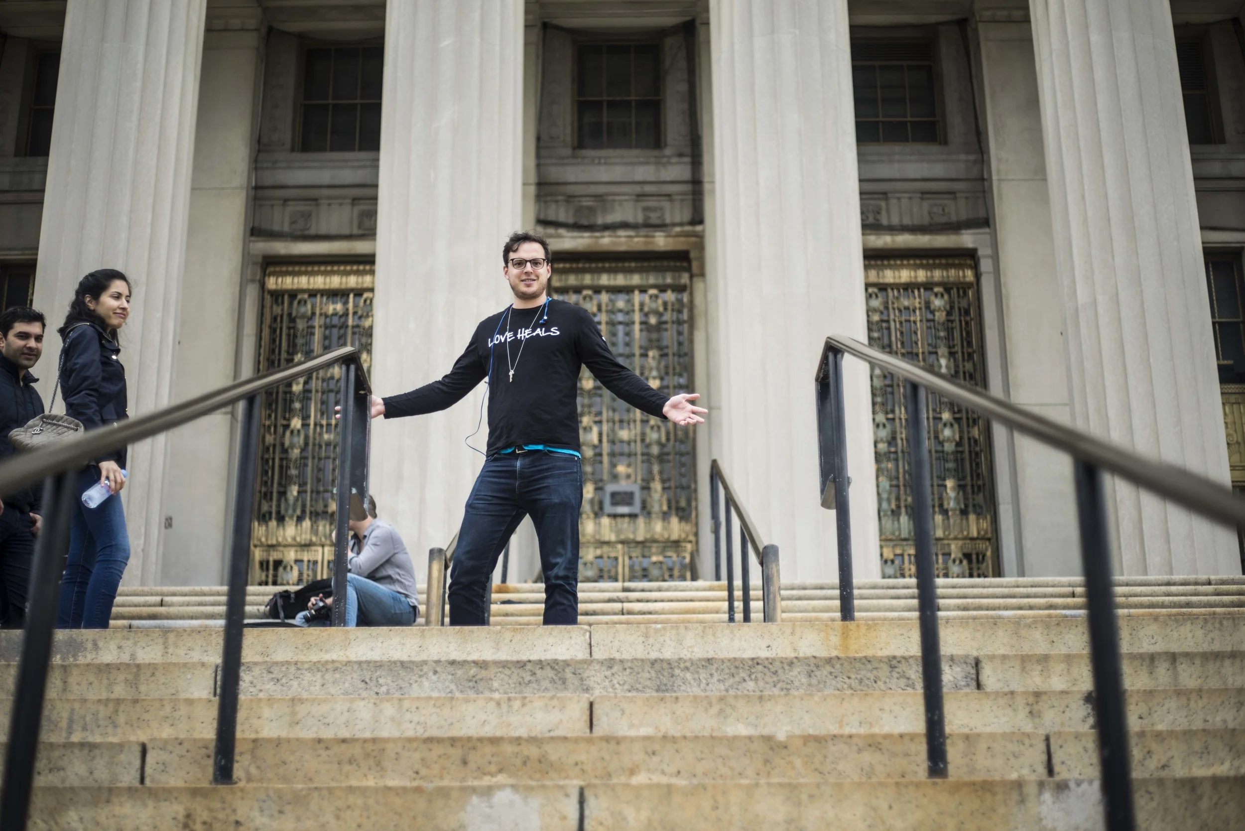 Breakout co-founder Michael Farber led the charge. The group convened at the seat of power in the Bronx, the County Clerk Office at 161st Street and Grand Concourse.