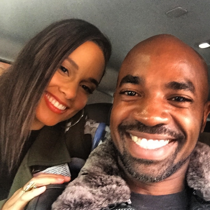 Wilson and ex-offender advocate Alicia Keys