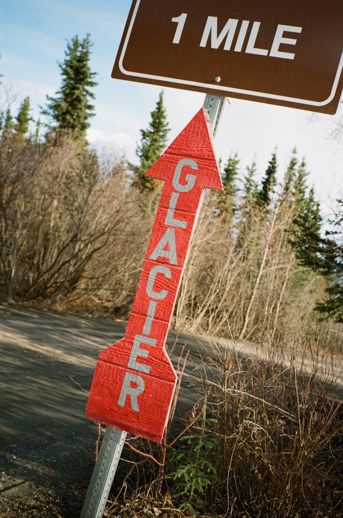 Glacier Signage