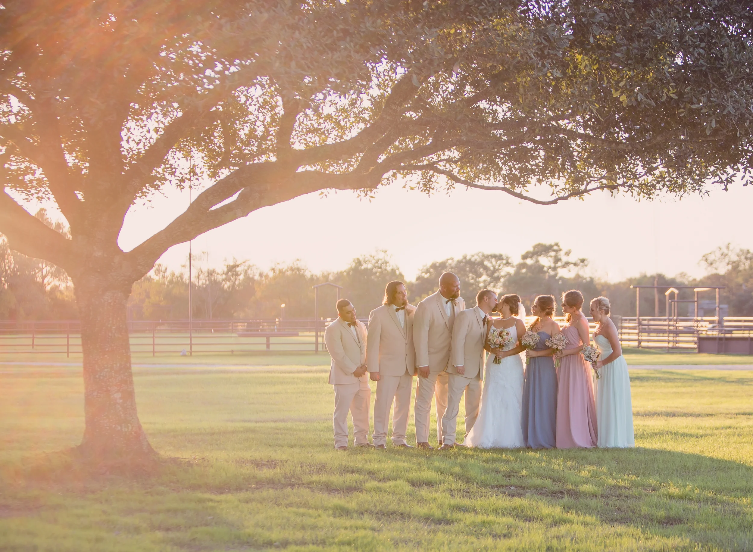 Jennie & Kevin's Wedding | Moffitt Oaks Rustic Wedding Venue | Tomball, Texas