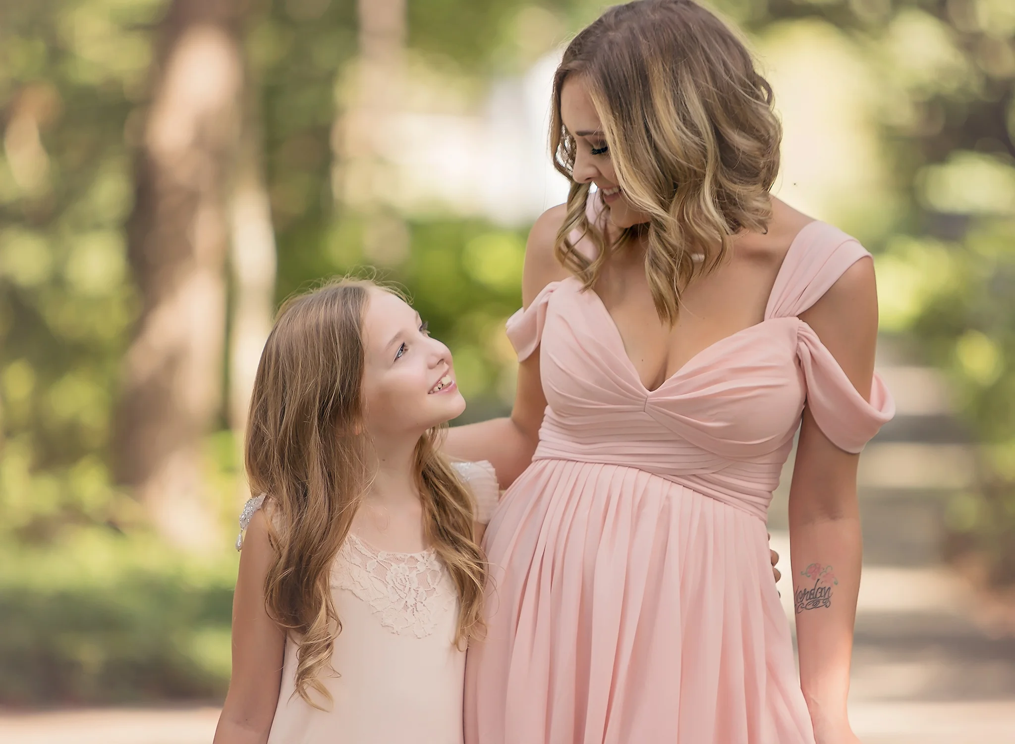 Size Small Pink "Mommy" Dress