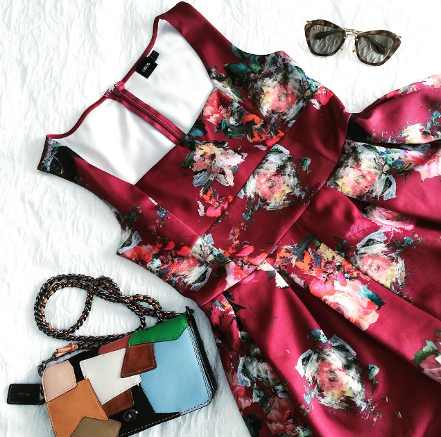 Dress: ASOS , similar ones : Bag; Coach (ON SALE) : Sunnies: Miu Miu : Shoes (not pictured): ASOS
