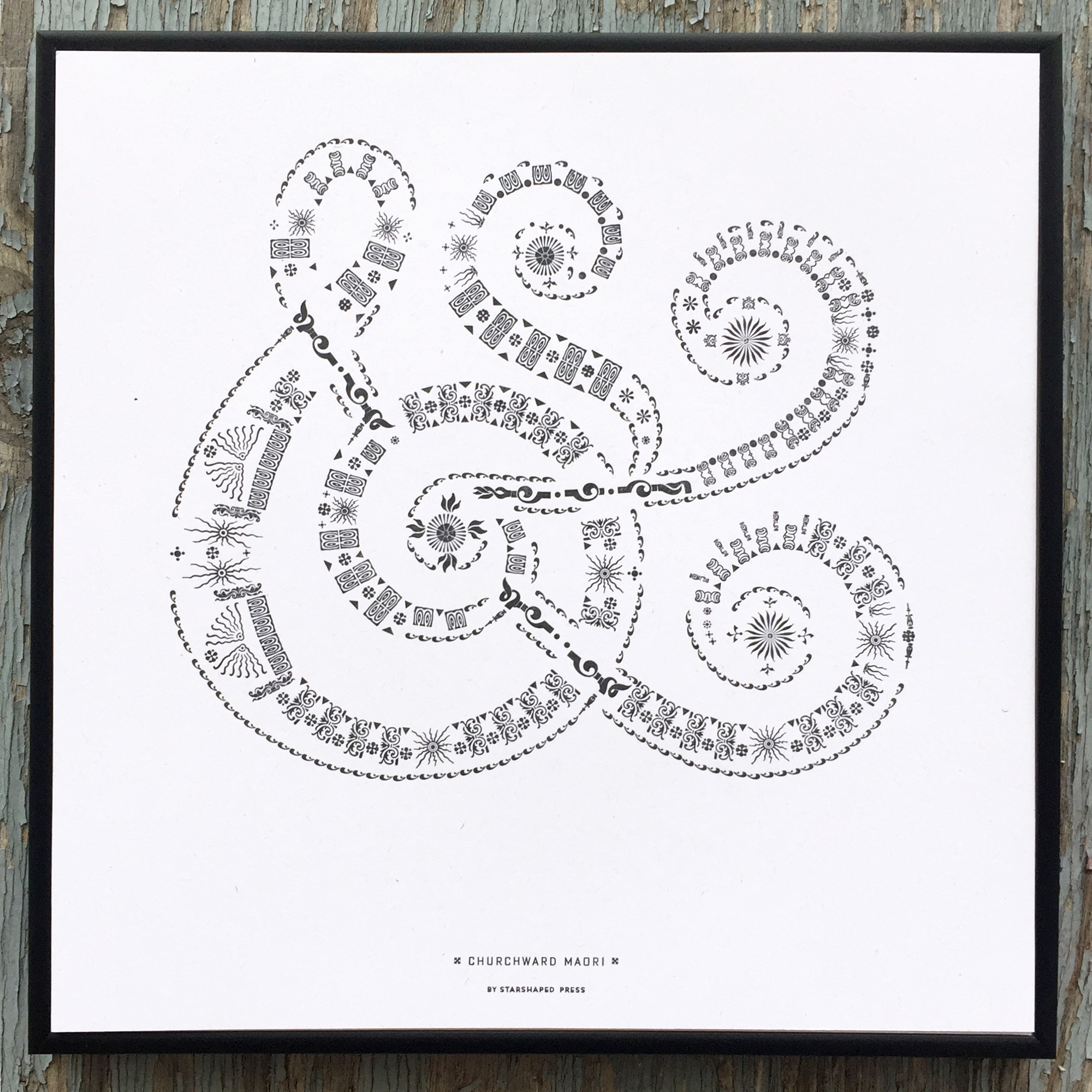 Churchward Maori, by Joseph Churchward, in homage to the Maori of New Zealand