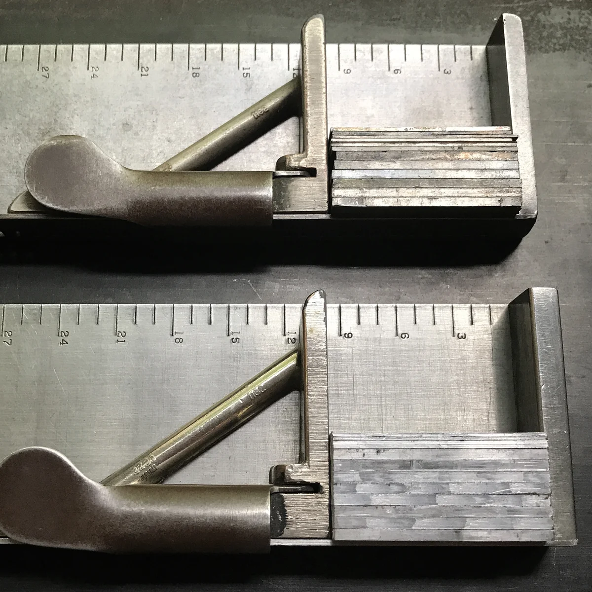 Slug In Rack Leads and slugs and spacing... oh my! — Starshaped Press