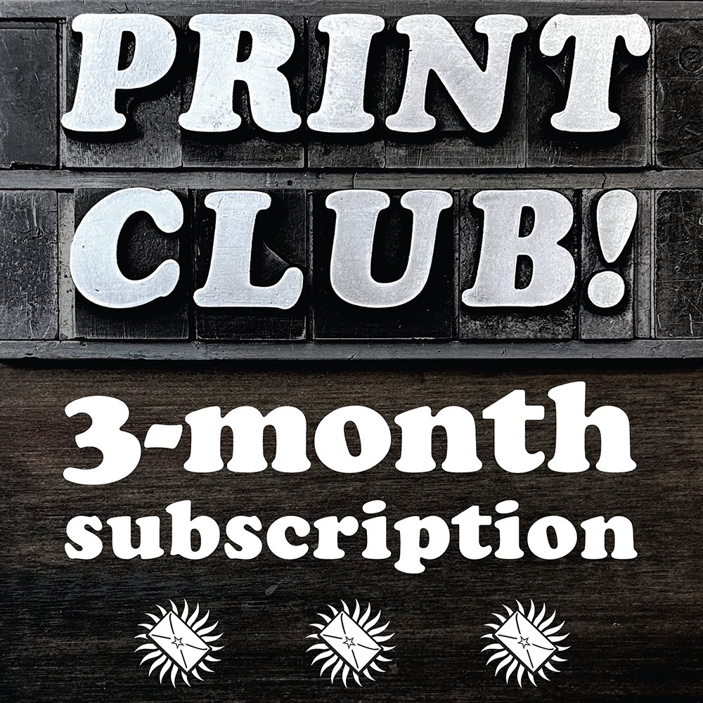 Print Club 3-month subscription
