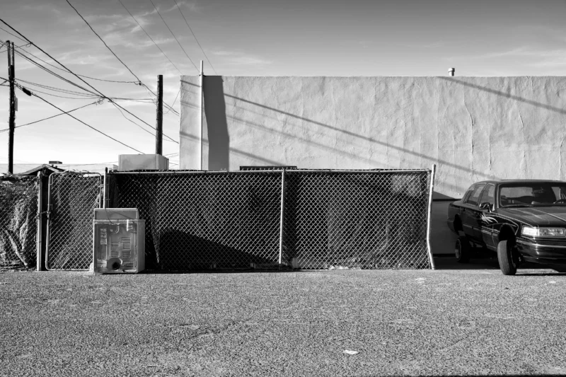 Lowrider And Discarded Appliance