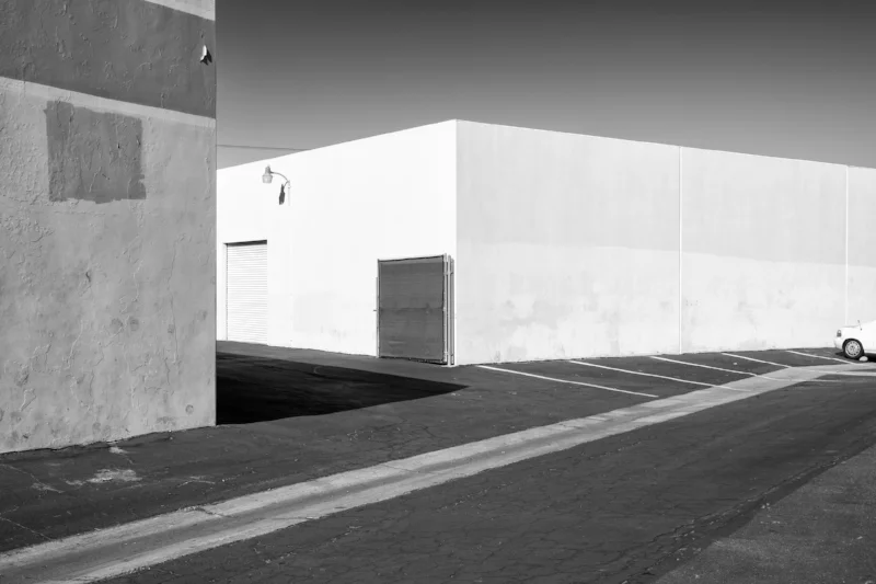 White Walls, White Car