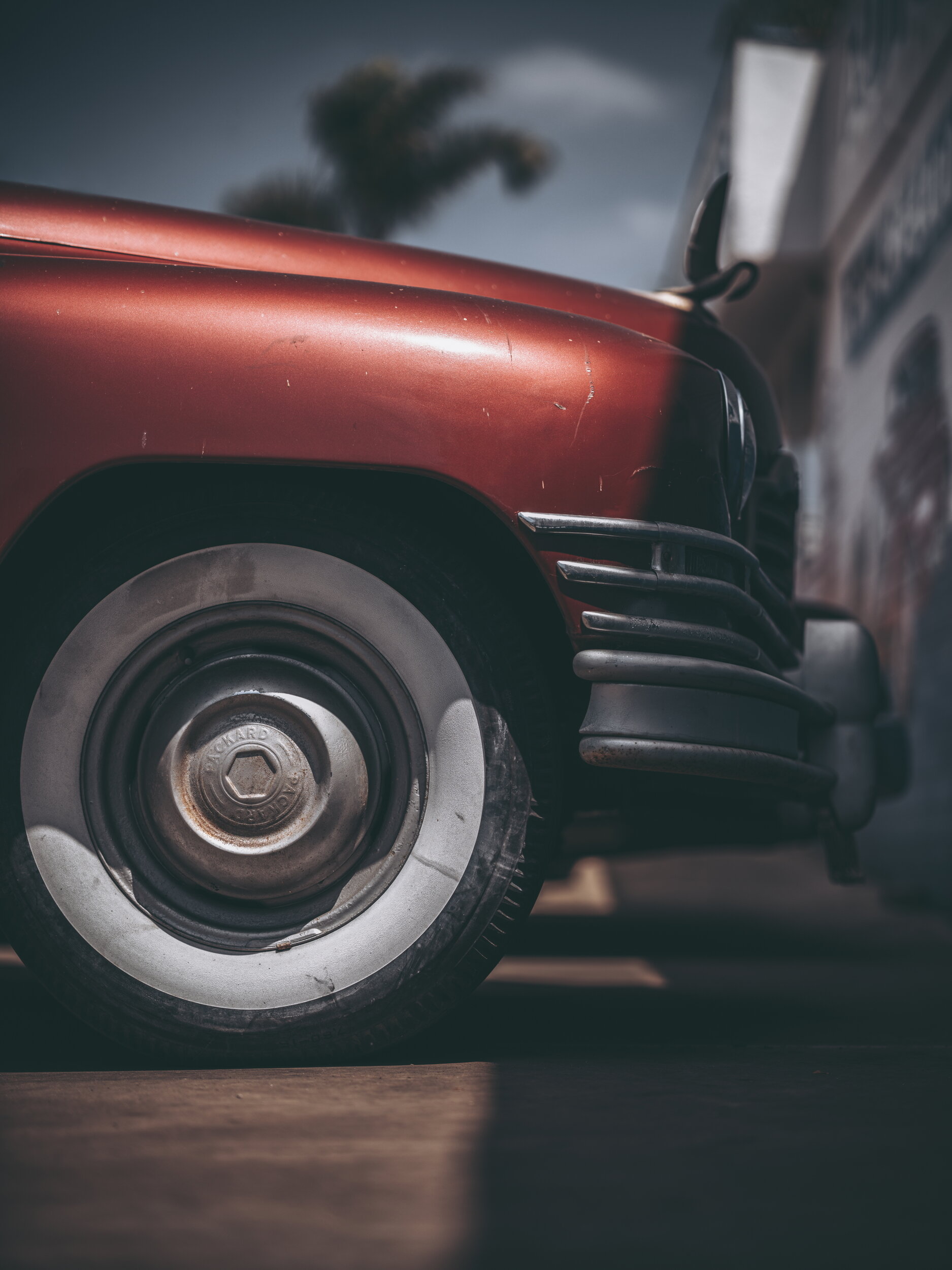 Burgundy Packard