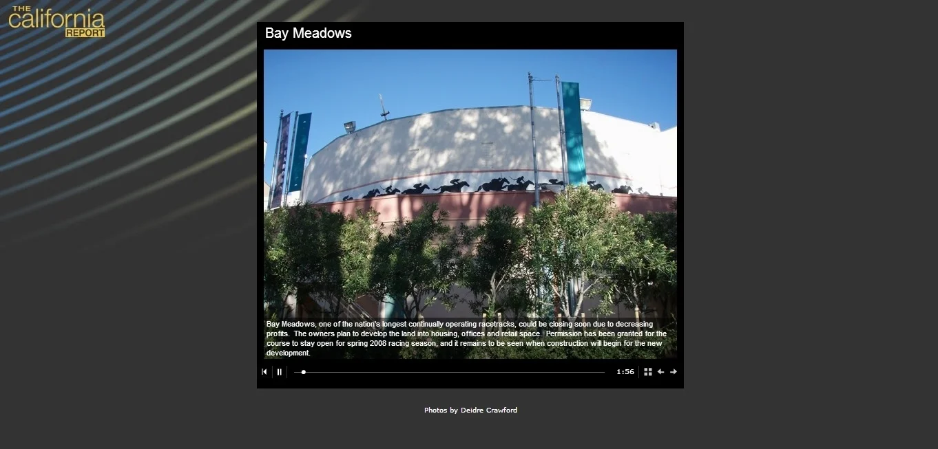Goodbye to Bay Meadows