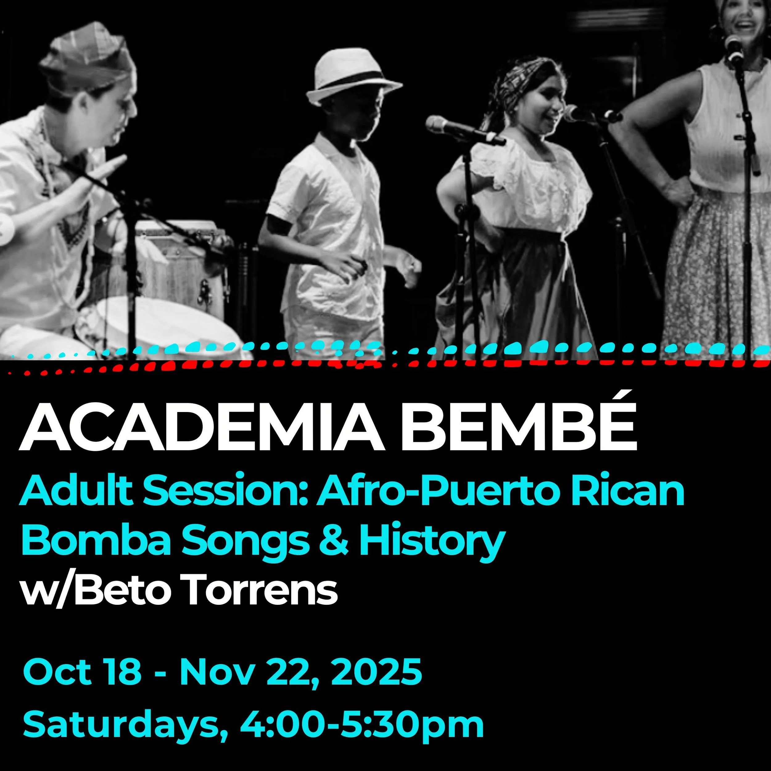 Adult: Afro-Puerto Rican Bomba Songs & History