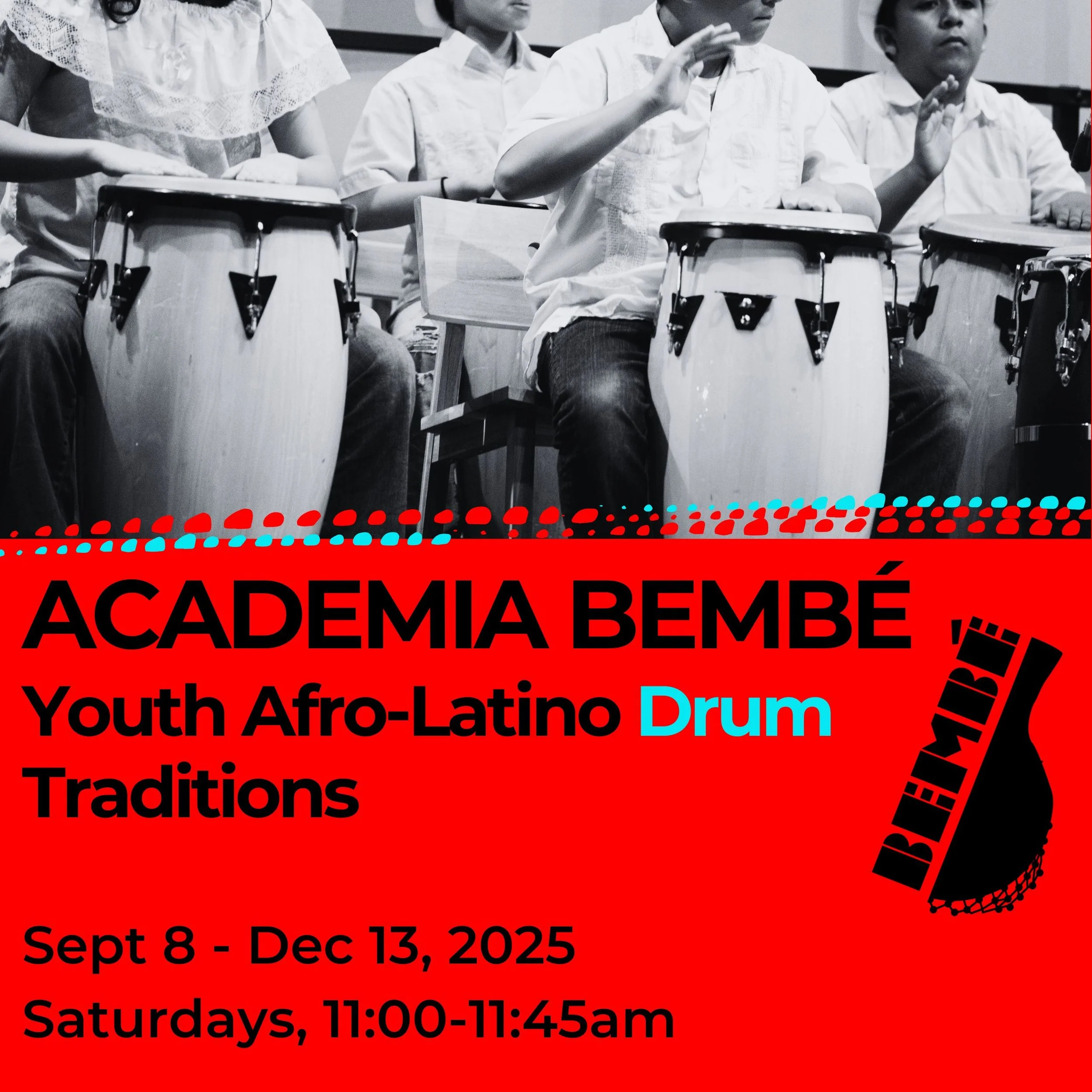 Youth Drum: Afro-Latino Musical Traditions (Ages 6-10)