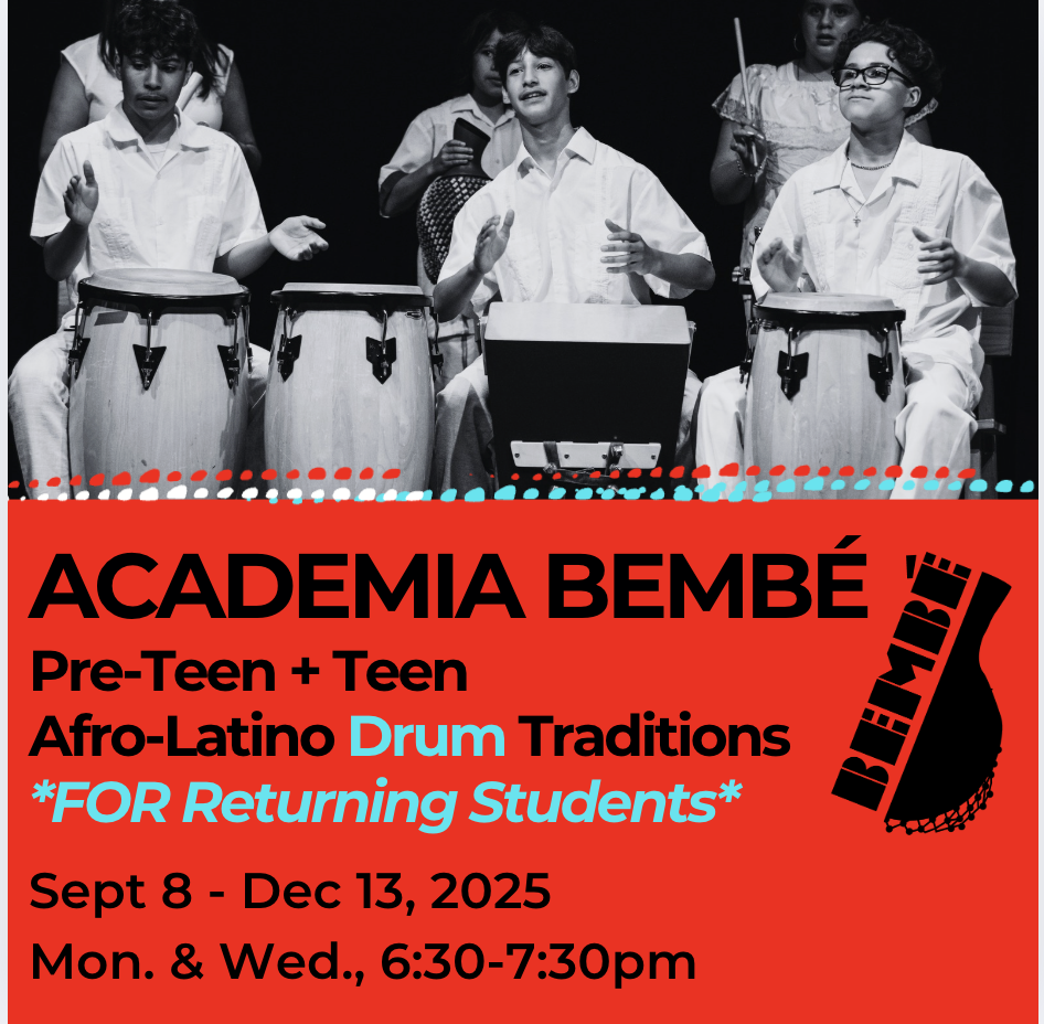 Pre-Teen/Teen Drum (FOR Returning Students)