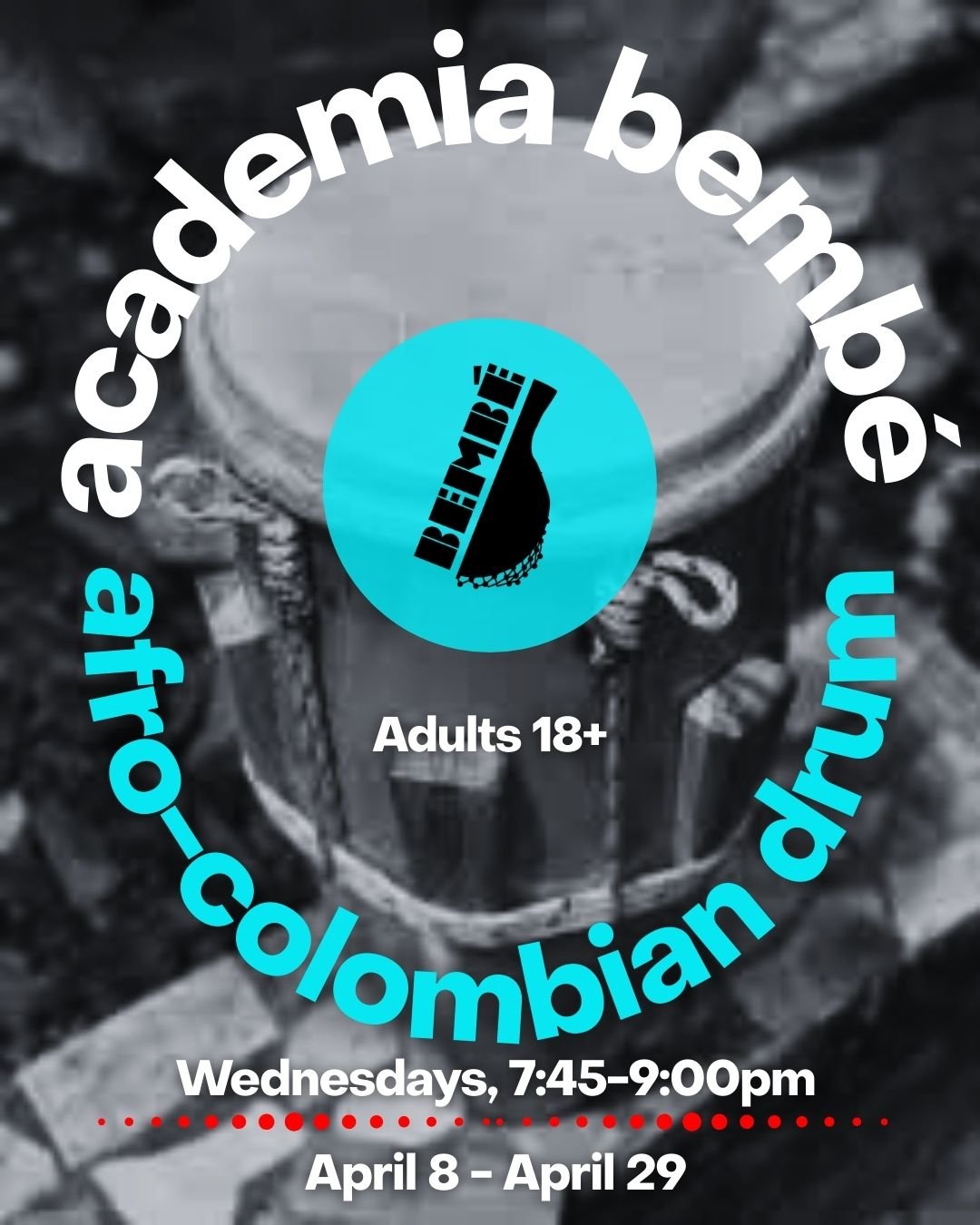 Adult: Afro-Colombian Drum