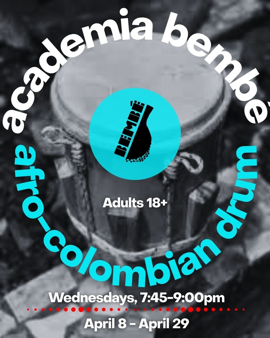 Adult: Afro-Colombian Drum