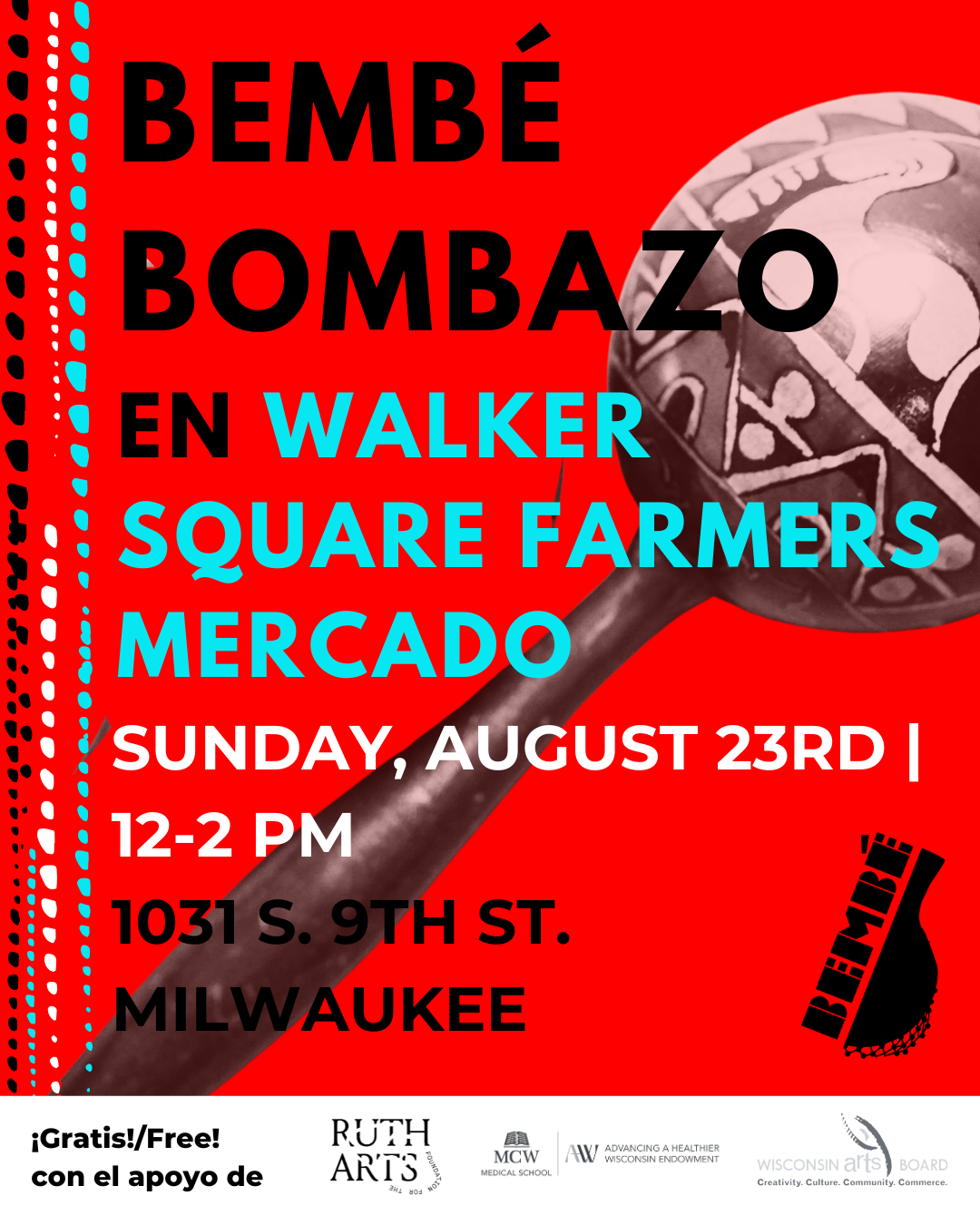 Bembé Bombazo @ Walkers Square Farmers Market