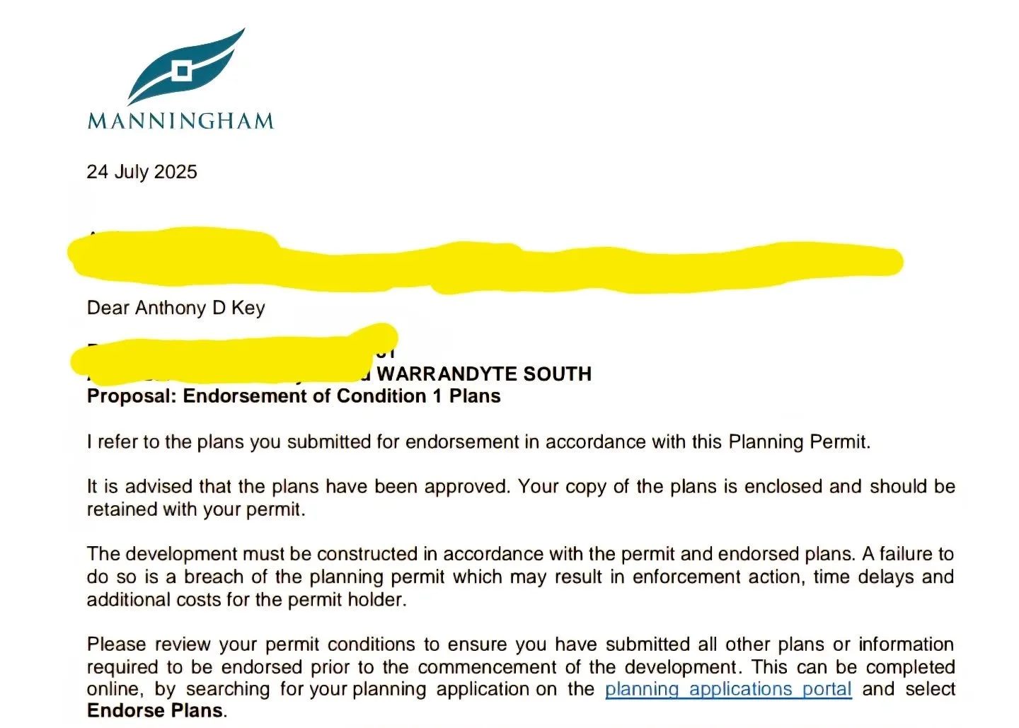 Finally! 🎊🎊🎊

We have our next project in Warrandyte South finally over the line and officially approved to start construction!

Well over 12 months of work has gone into this 🥵

This project is right on the front boundary of the property, and wi