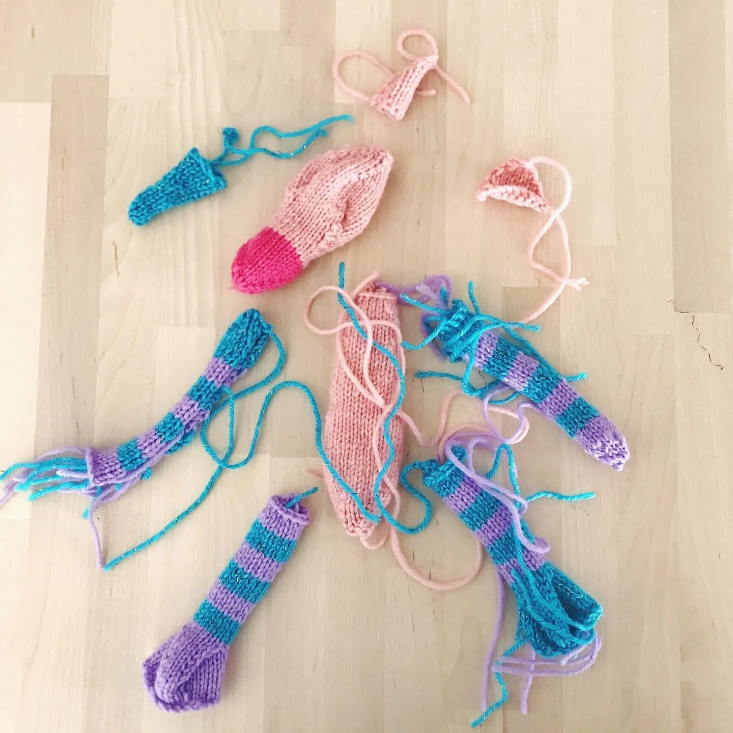 Any Ideas what this totally not creepy mass of limbs will be?