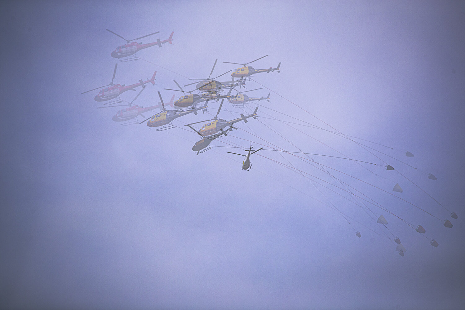  There’s a Monster on my doorstep…and its snapping at my heels…These choppers carrying buckets flew directly over the top of The Hut to a fire a mere 10kms from the property. The feelings of anxiety were intensifying…my friend and a journalist I have