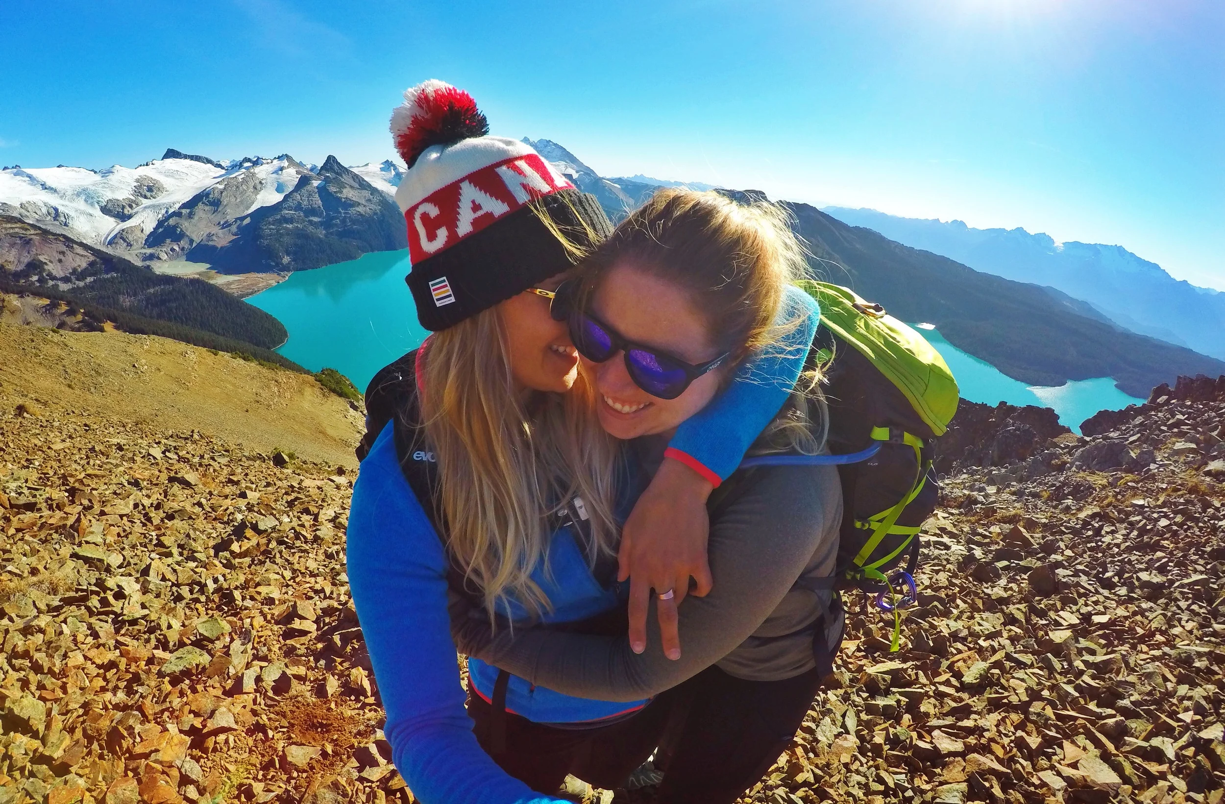 I've known Kate since I was 15; she's like a sister to me. Tip: If you're going to spend an entire day hiking with someone, make sure it's someone you're never going to get sick of!! Especially at the end of the day when you're both sore, tired, and hungry, it's good to have a solid adventure buddy :)