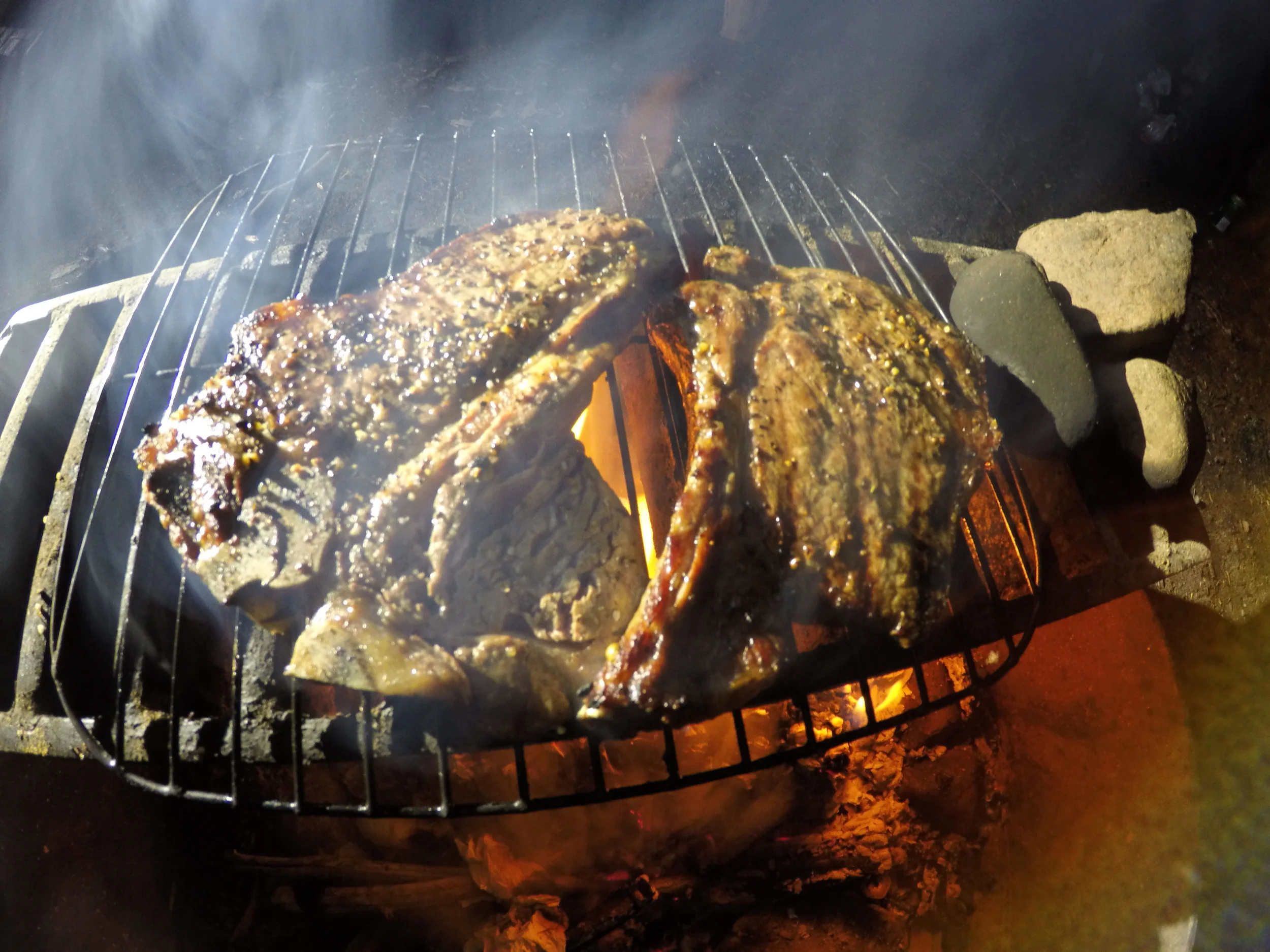 Grilled to perfection. Some of the most tender, awesome steak I've ever had!!