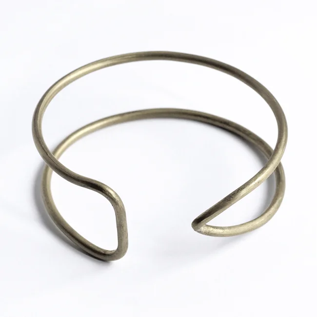 Rectangle Triangle , 2011 bangle brass