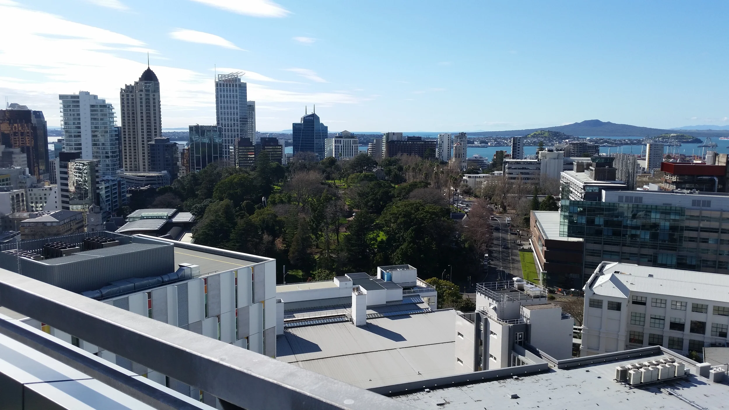 Views from the Wakefield Street Observation Deck