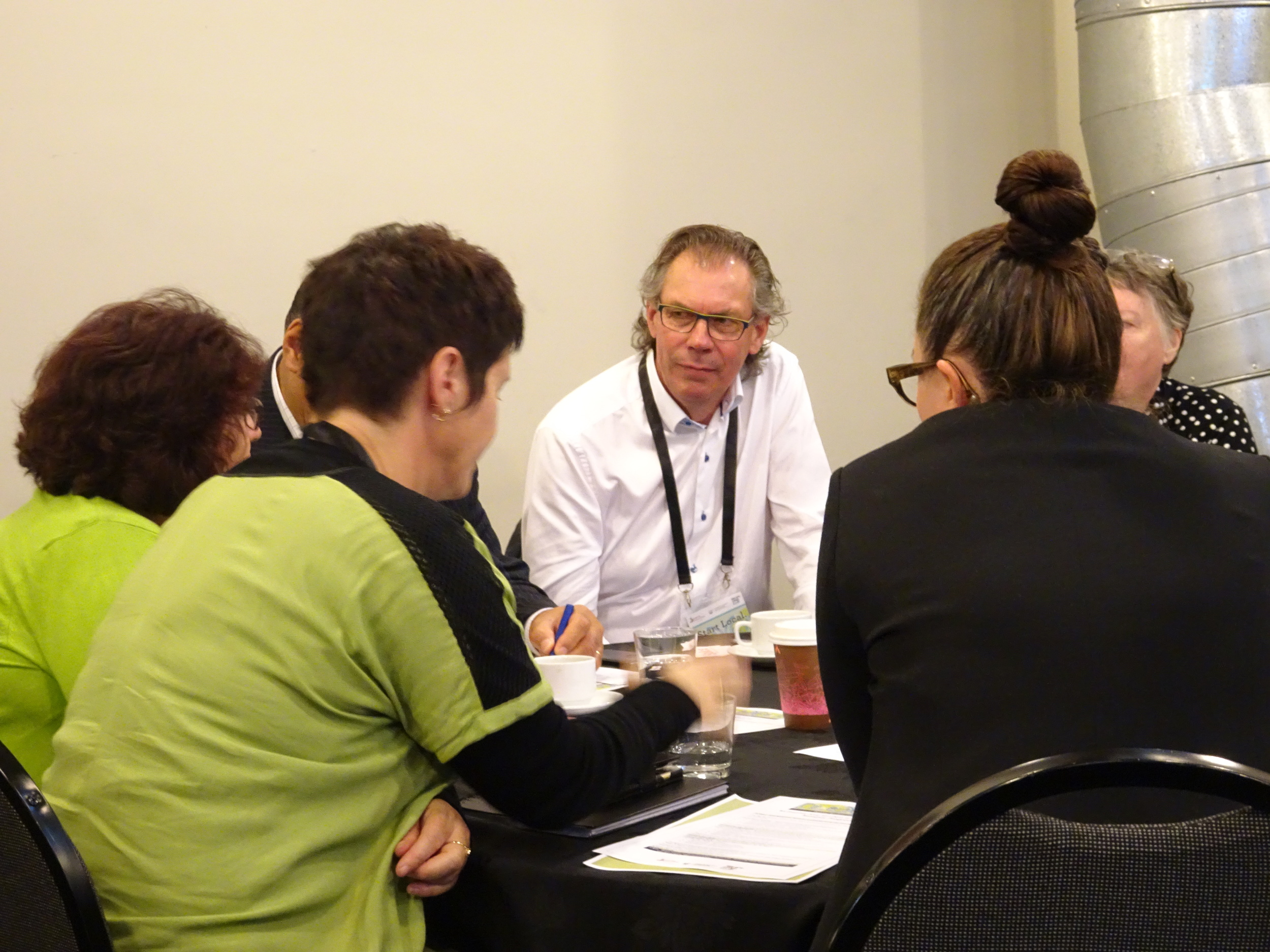 John at a recent conference in Wellington concerned with community resilience.