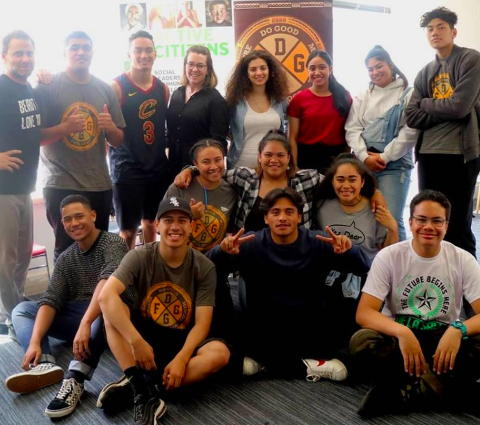 Active Citizens 2018 with 'Do Good Feel Good' youth voice team