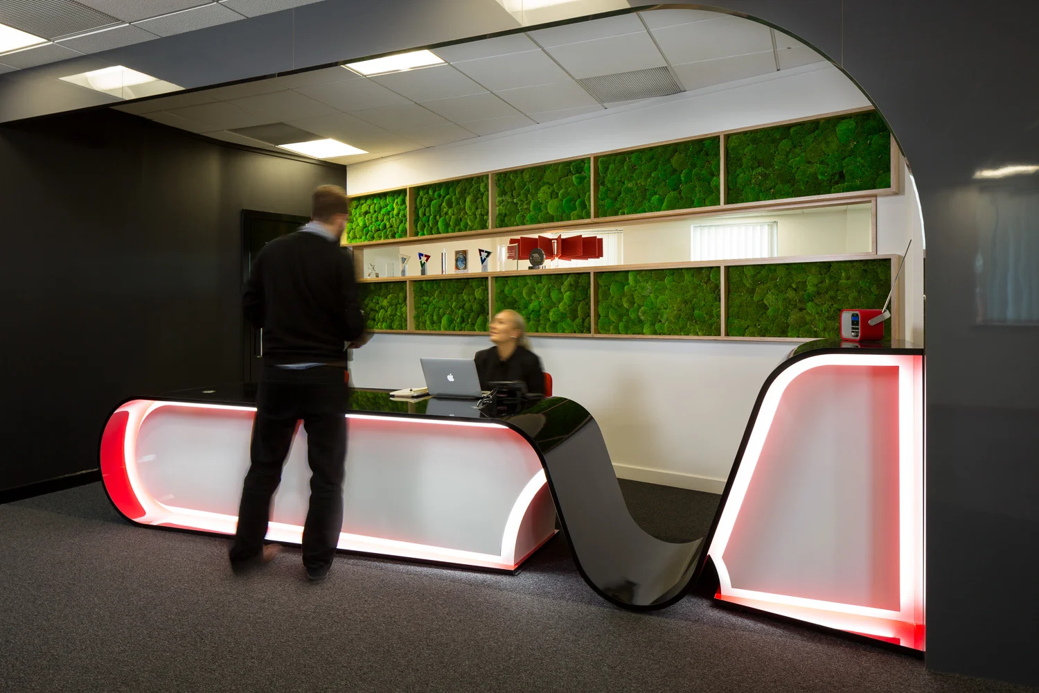 Visualsoft Beskpoke Reception Desk