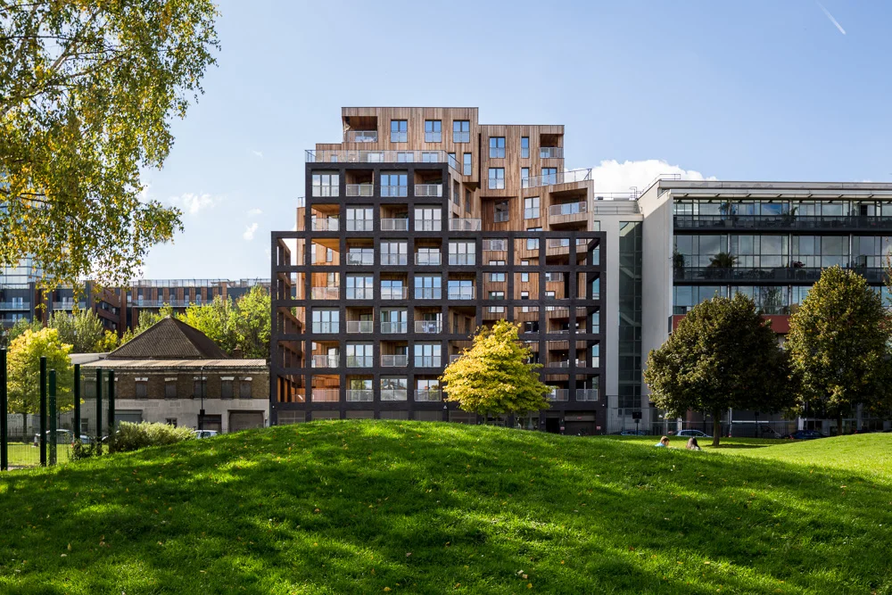 Wenlock Road housing flats development, London, UK exteriors gallery link thumbnail