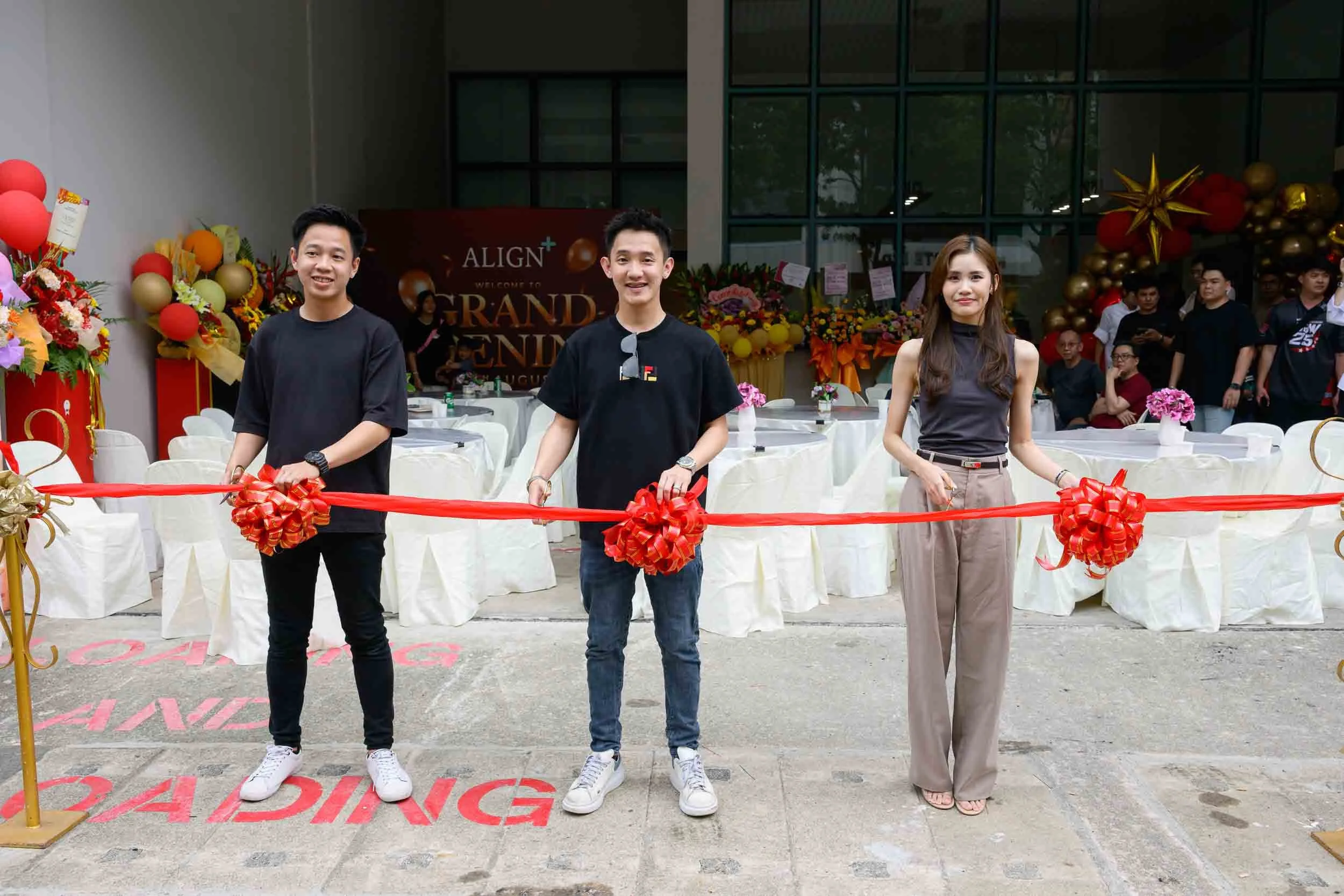 ribbon cutting event