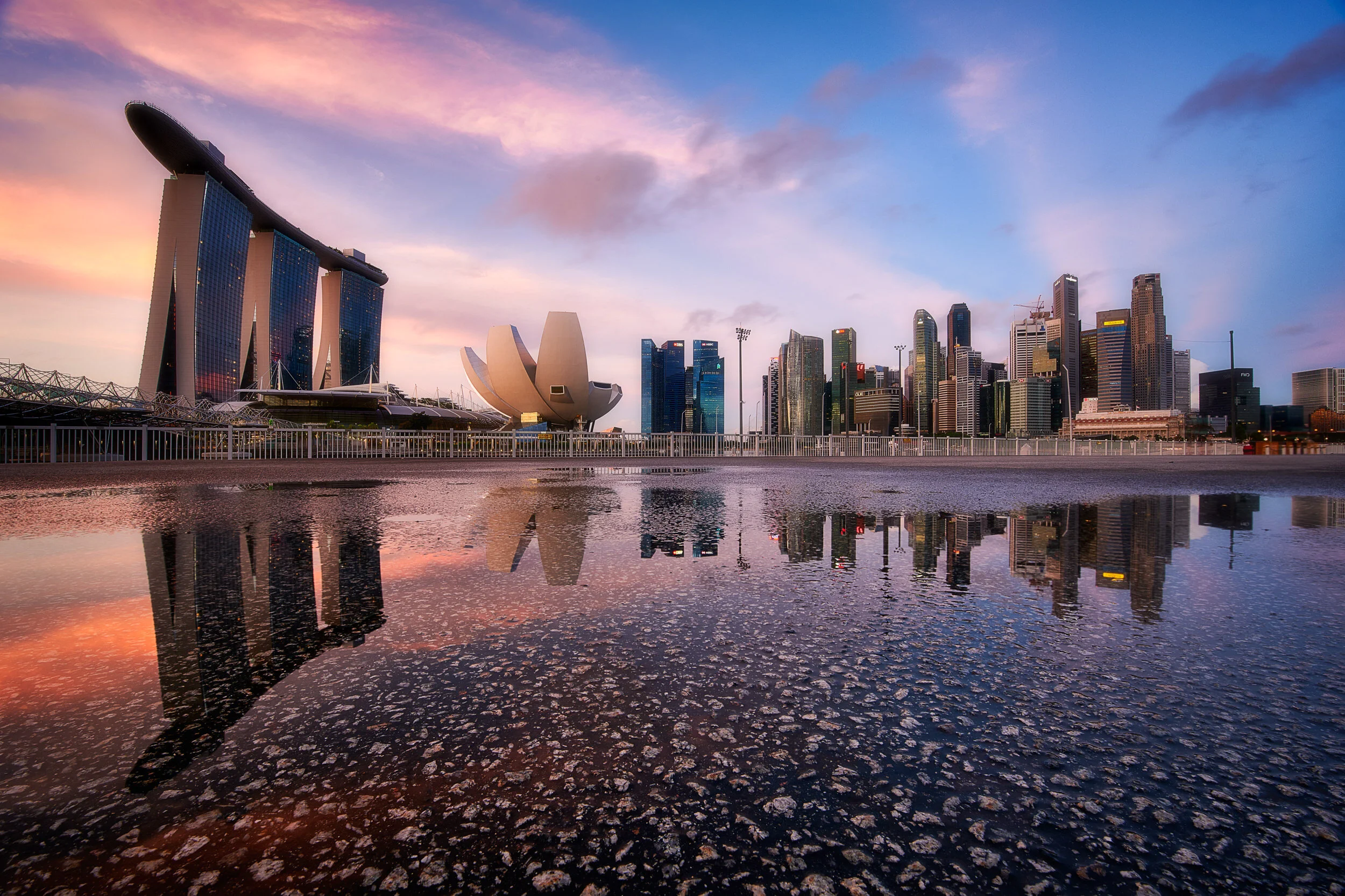 Sunrise shoot in Singapore Marina Bay — Zachary Lai Photography