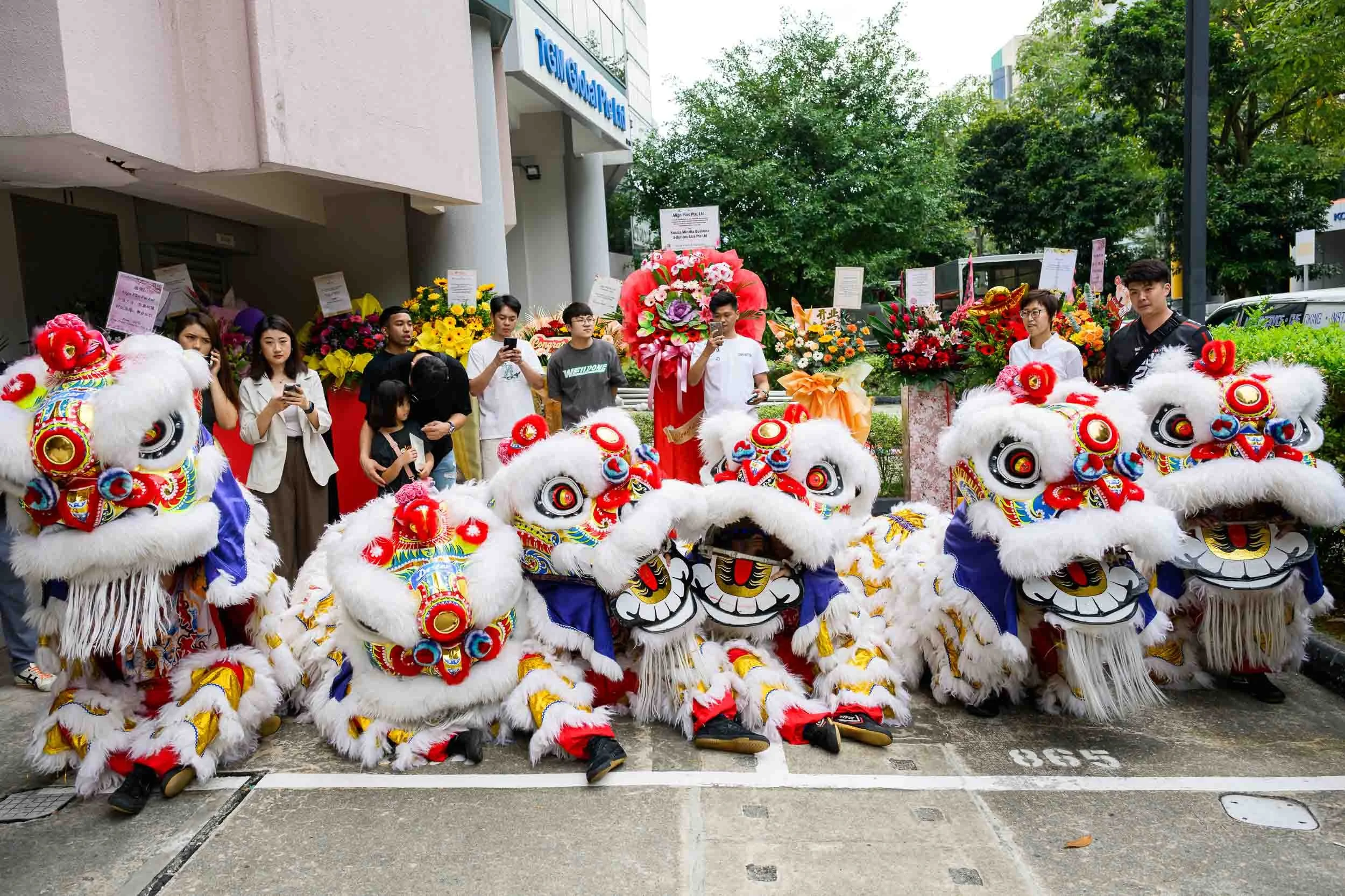 lion dance singapore event
