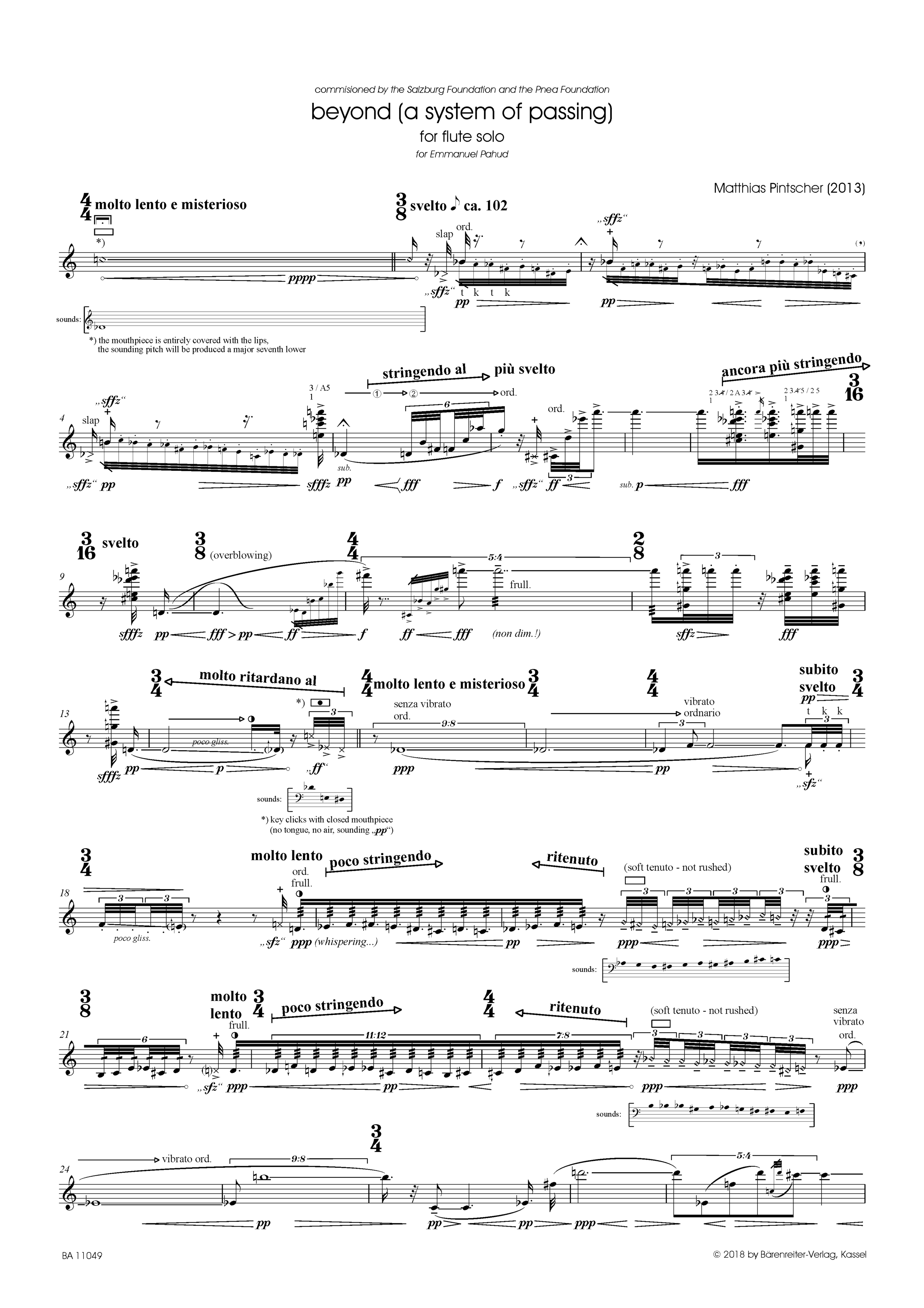 BEYOND (A SYSTEM OF PASSING)