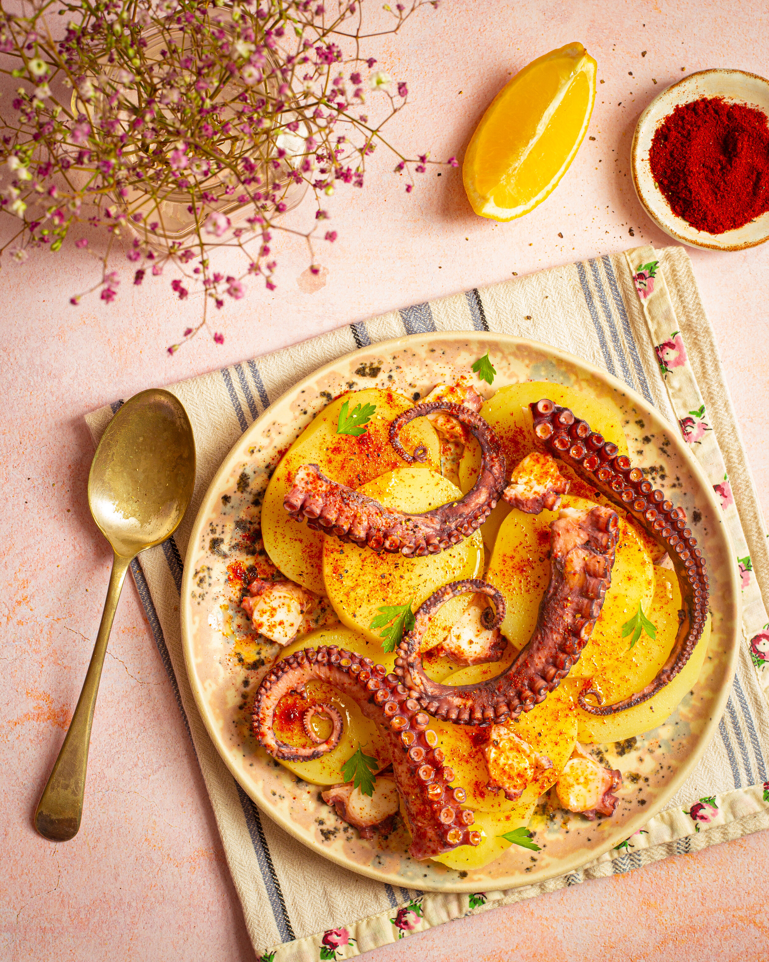 Octopus salad