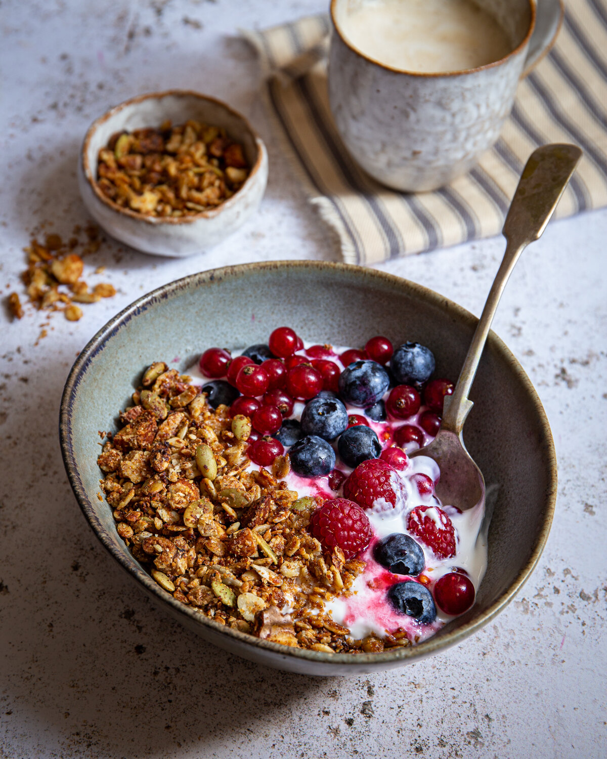 Wheatgerm granola
