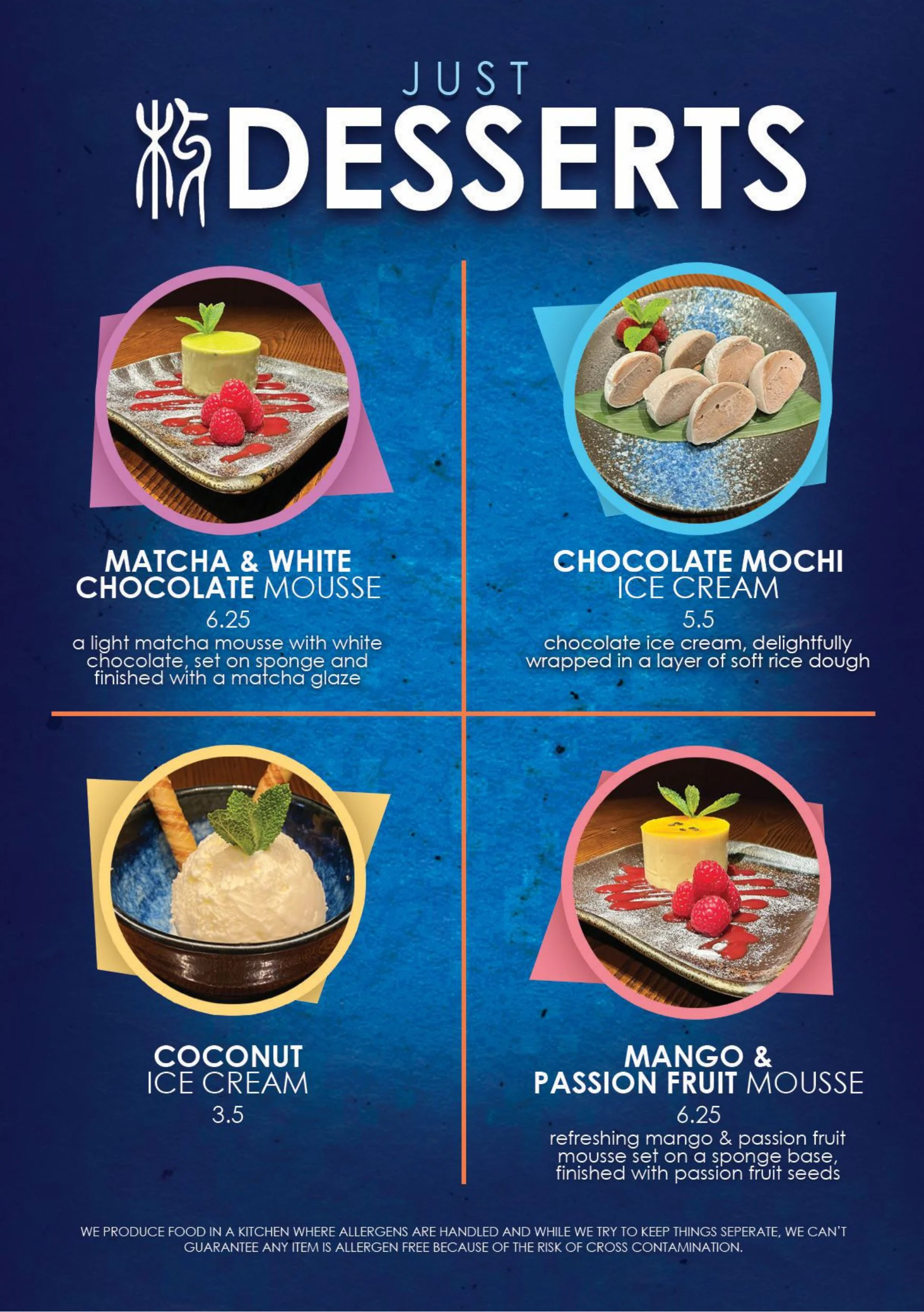 Restaurant Menu — Coconut Bar & Kitchen