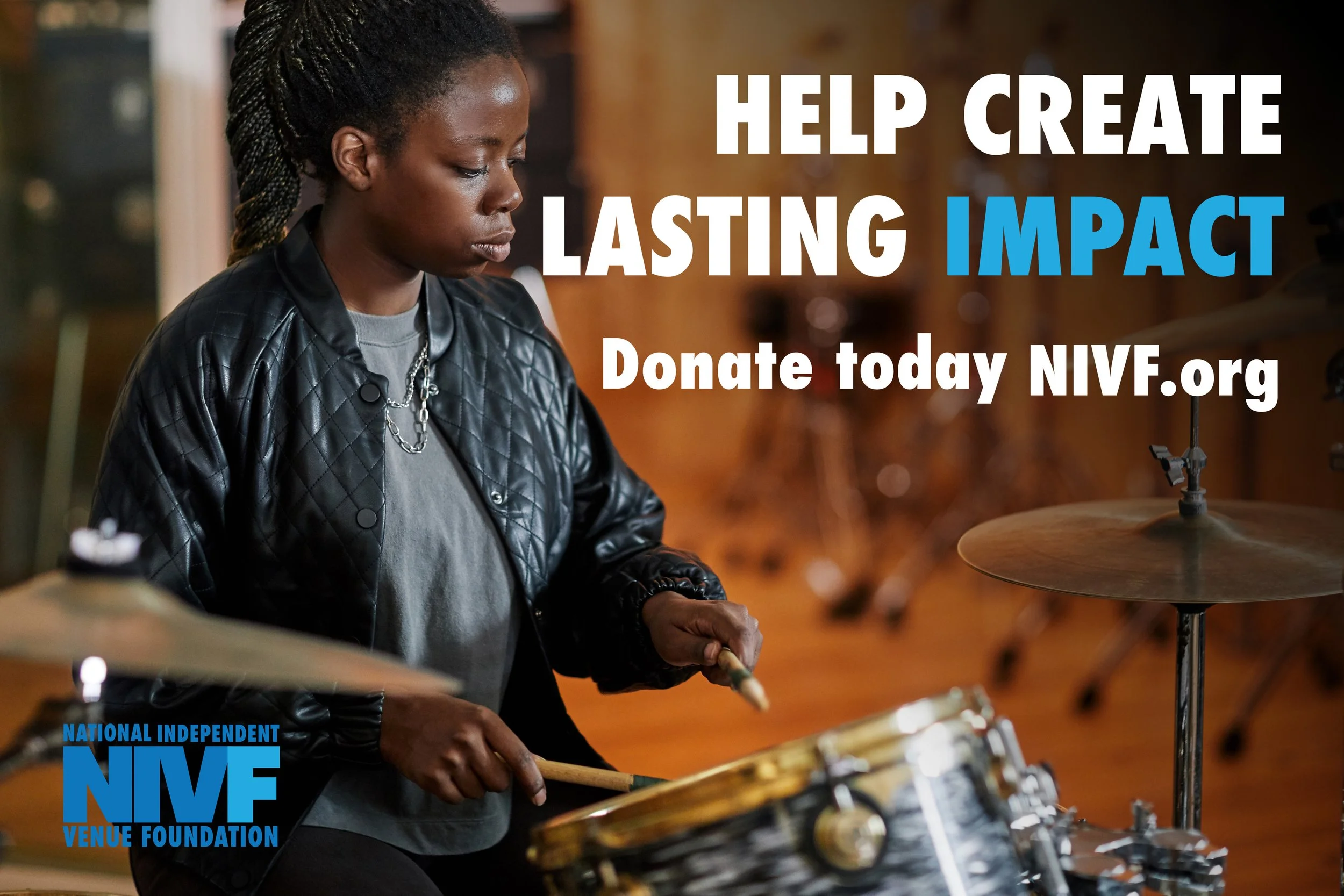 NIVF - National Independent Venue Foundation Rebrand Launched