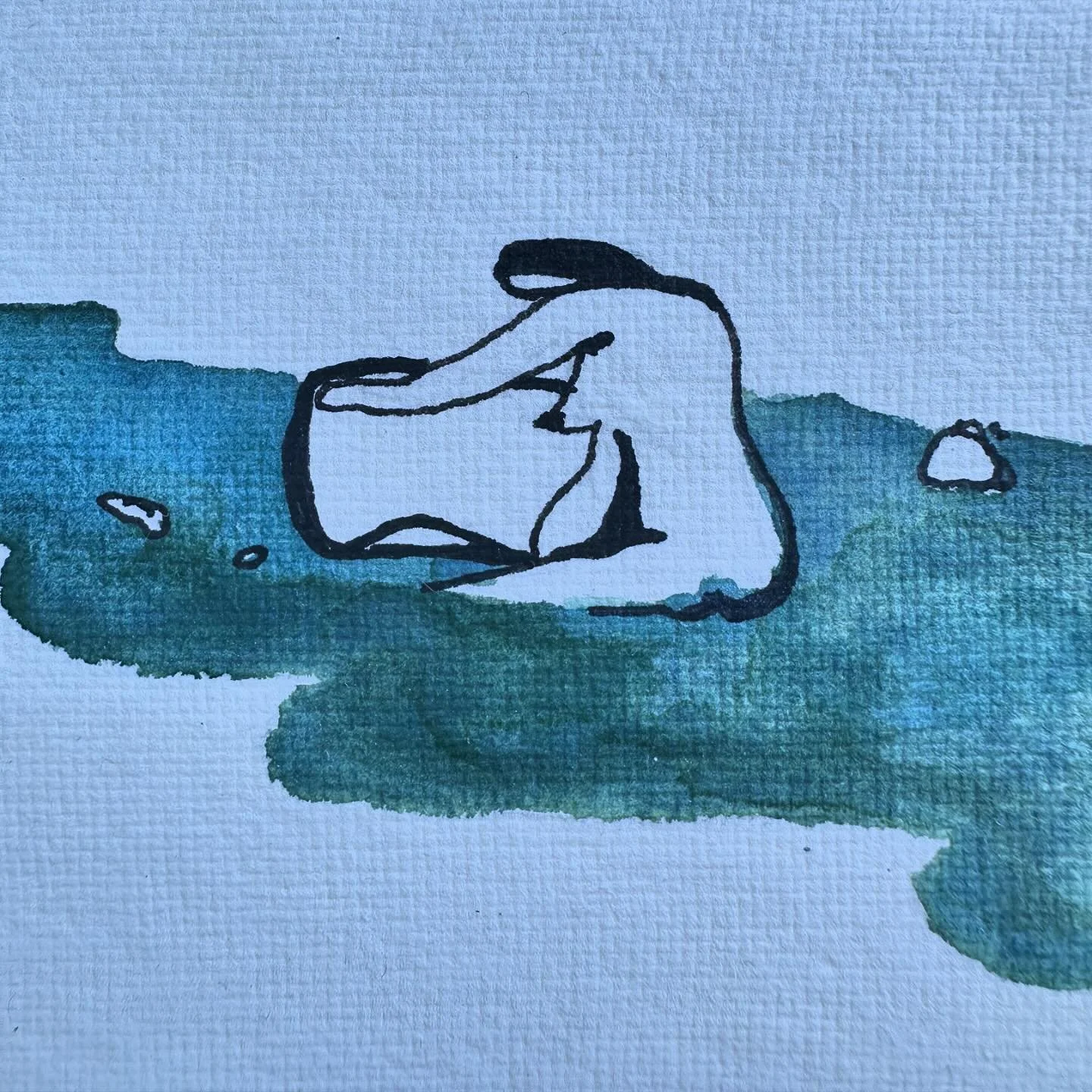 This poem developed further when I was invited in to the Butoh &ldquo;solo performance&rdquo; (I would say spontaneous ceremony process that was witnessed) I did at Simon&rsquo;s @ancestralmovement retreat with @tony.yap.88 . On a rock in the middle 