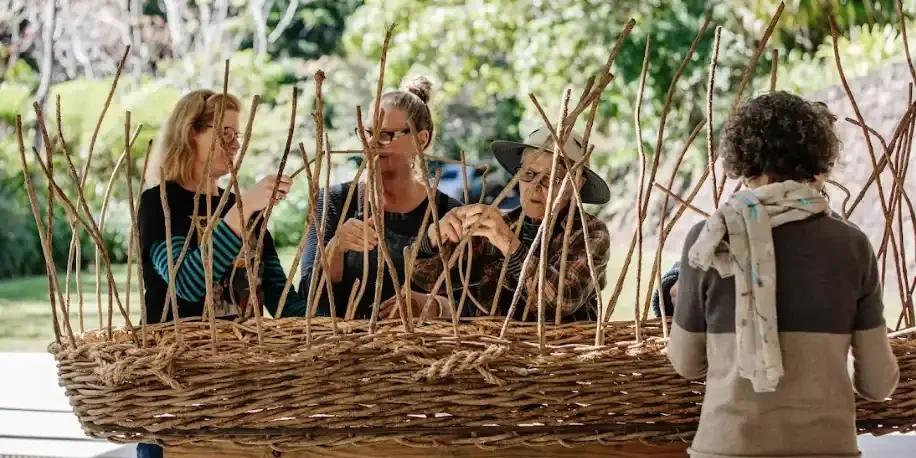 Coffin Weaving Weekend with Zimmi Forest &amp; Amy Firth