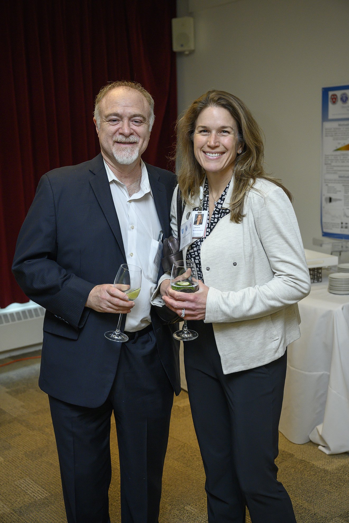 Dr. Steven Zeitels and Liz Lancaster